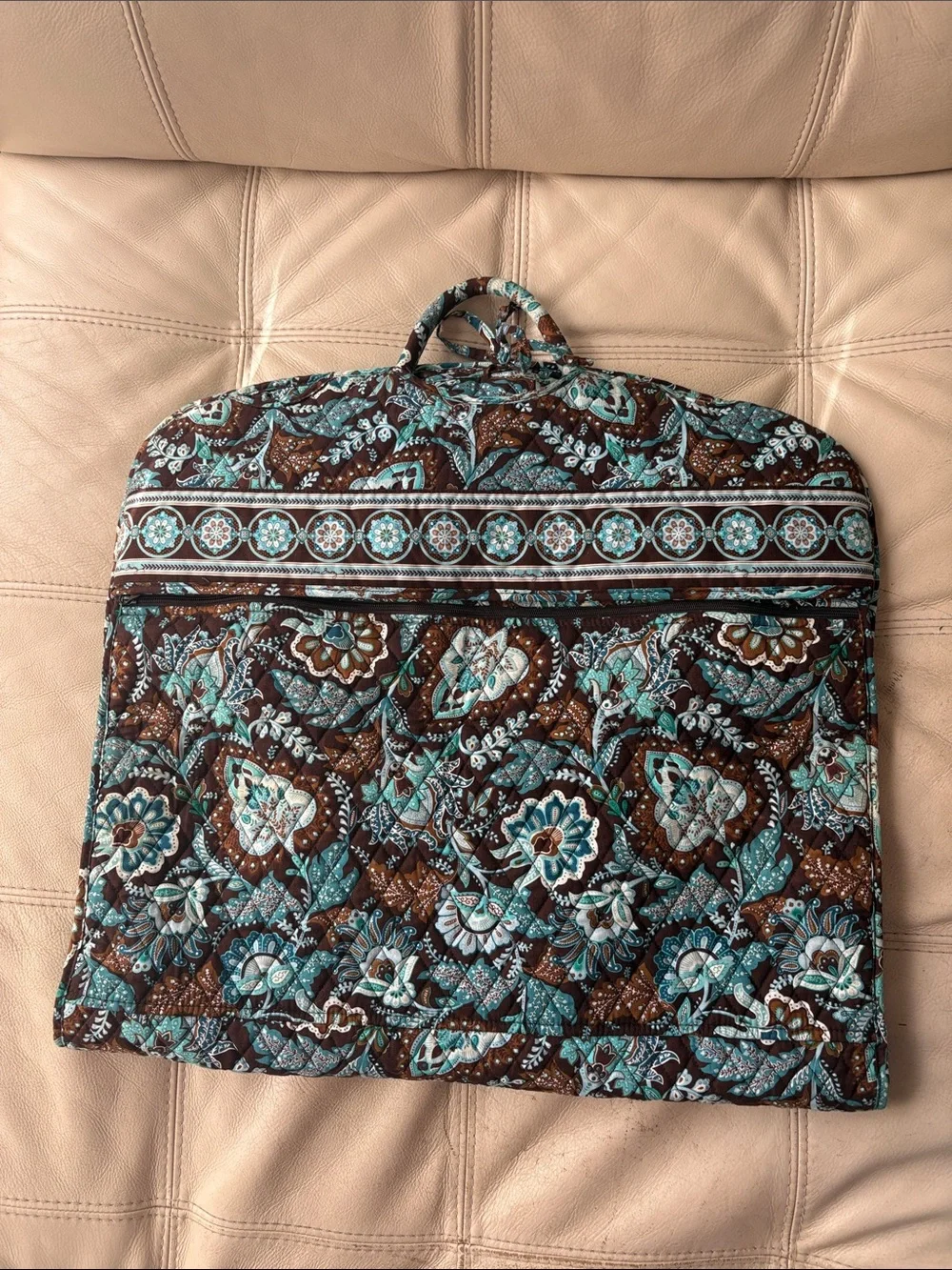 Vera Bradley Java Blue Floral Garment Bag